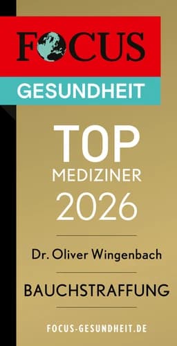 Focus Top Mediziner 2026 Bauchstraffung — Dr. Oliver Wingenbach