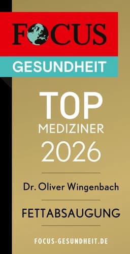 Focus Top Mediziner 2026 Fettabsaugung — Dr. Oliver Wingenbach