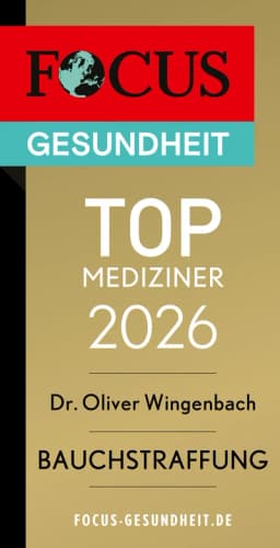 Focus Top Mediziner 2026 Bauchstraffung — Dr. Oliver Wingenbach